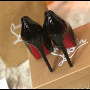 Christian Louboutin “Bianca 140 Patent calf”